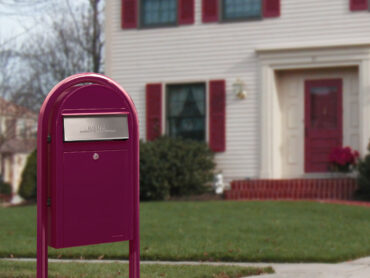 投函できる厚みを調整できる郵便ポスト